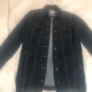 Forever 21 Longline Denim Jacket